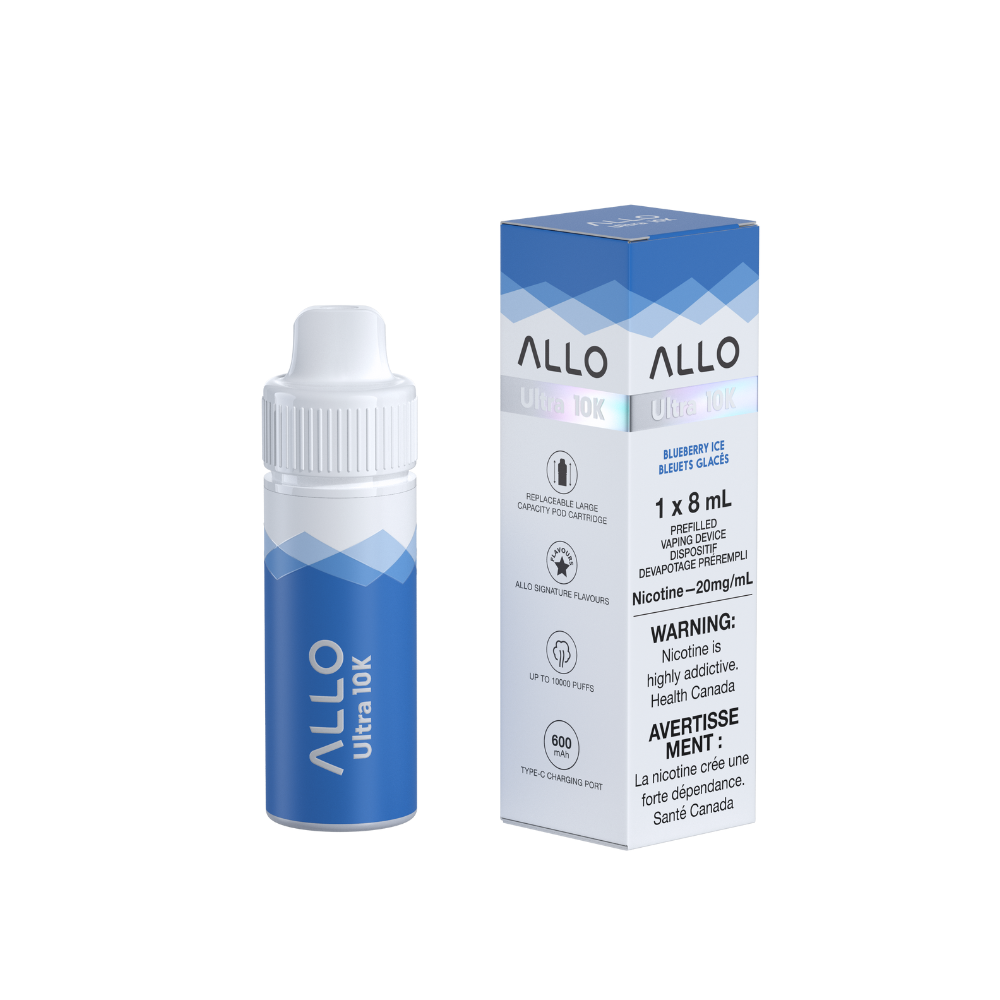 Allo Ultra 10K Puffs Hybrid - Starter kit - BLUEBERRY ICE