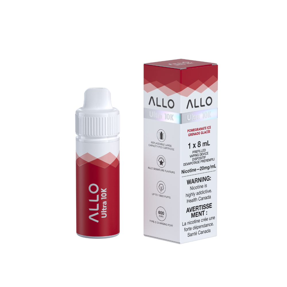 Allo Ultra 10K Puffs Hybrid - Starter kit - POMEGRANATE ICE