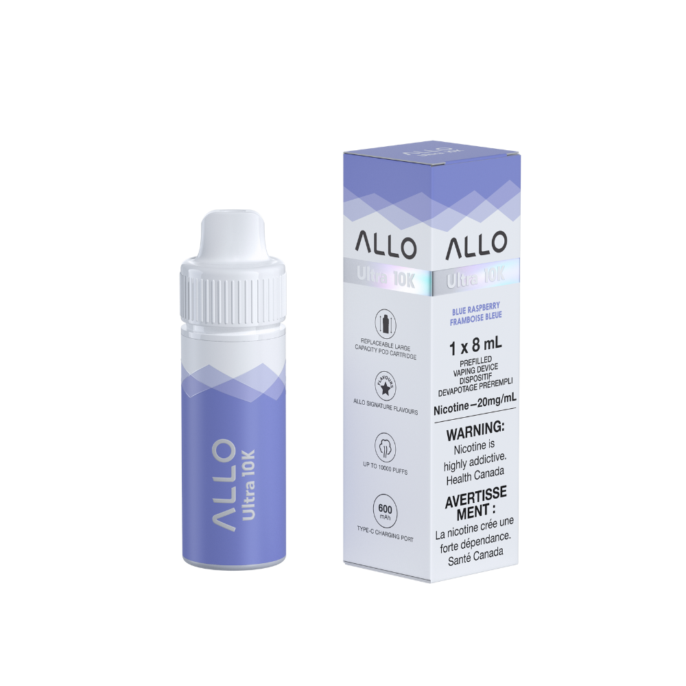 Allo Ultra 10K Puffs Hybrid - Starter kit - BLUE RASPBERRY