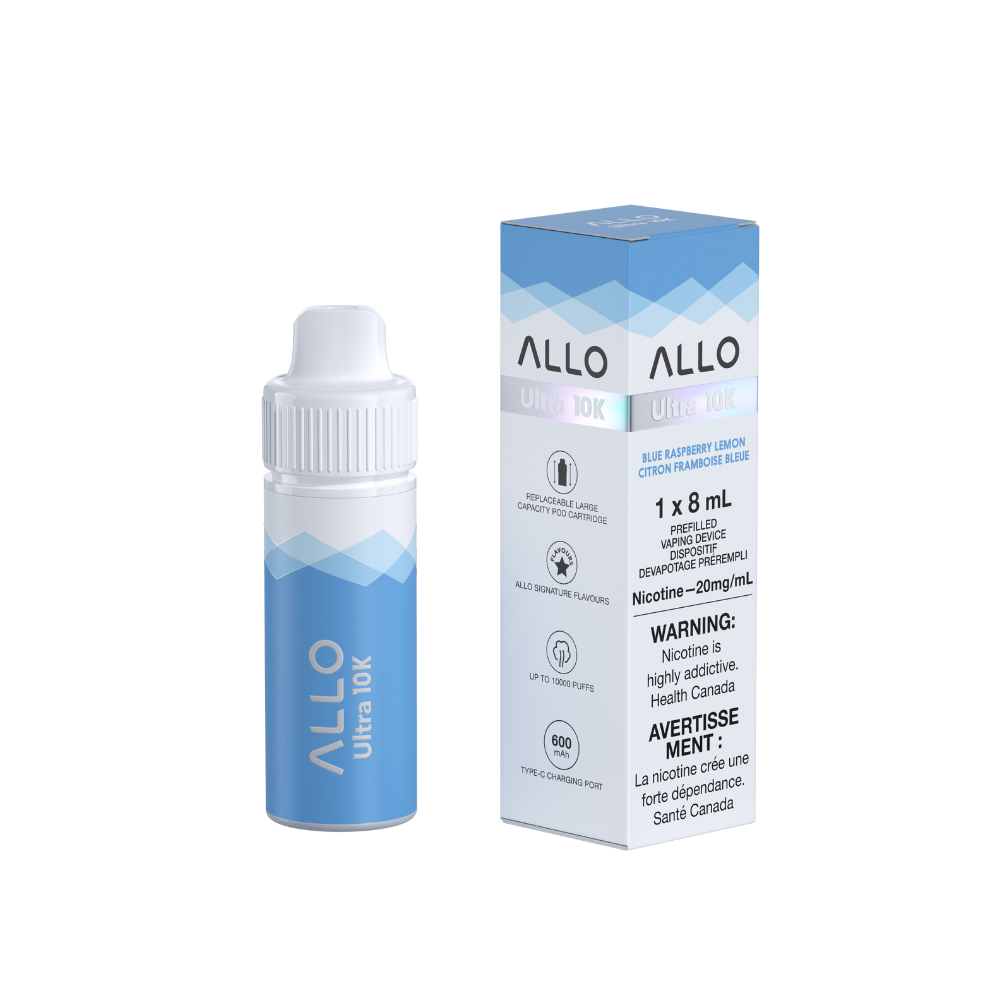 Allo Ultra 10K Puffs Hybrid - Starter kit - BLUE RASPBERRY LEMON