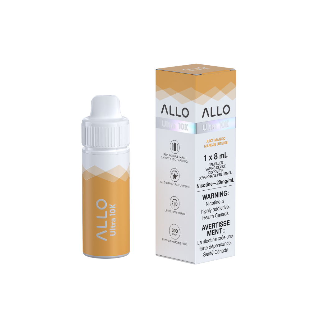Allo Ultra 10K Puffs Hybrid - Starter kit - JUICY MANGO