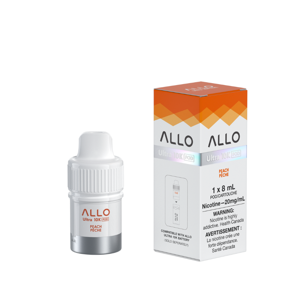 Allo Ultra 10K Puffs Hybrid - Pods - PEACH