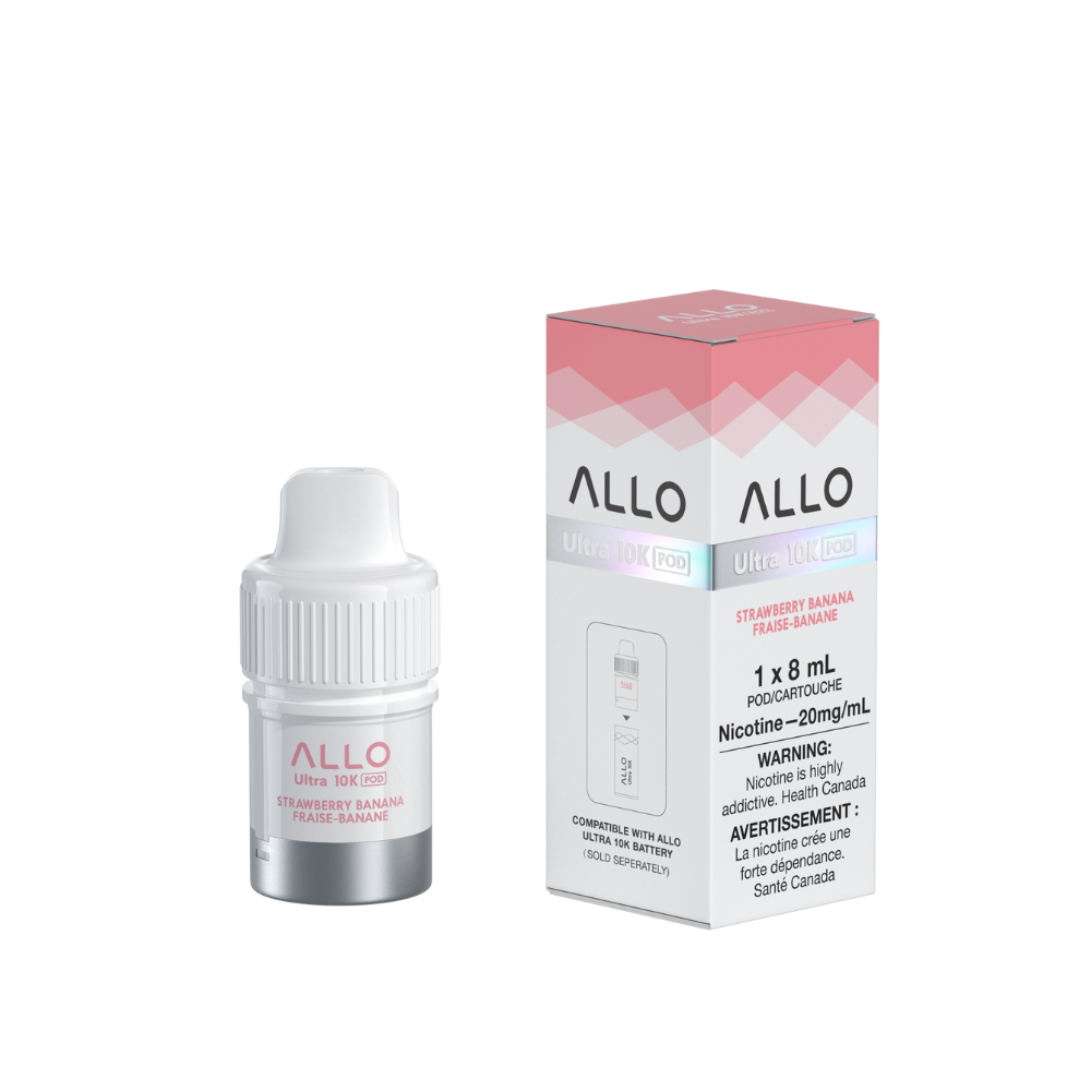 Allo Ultra 10K Puffs Hybrid - Pods - STRAWBERRY BANANA