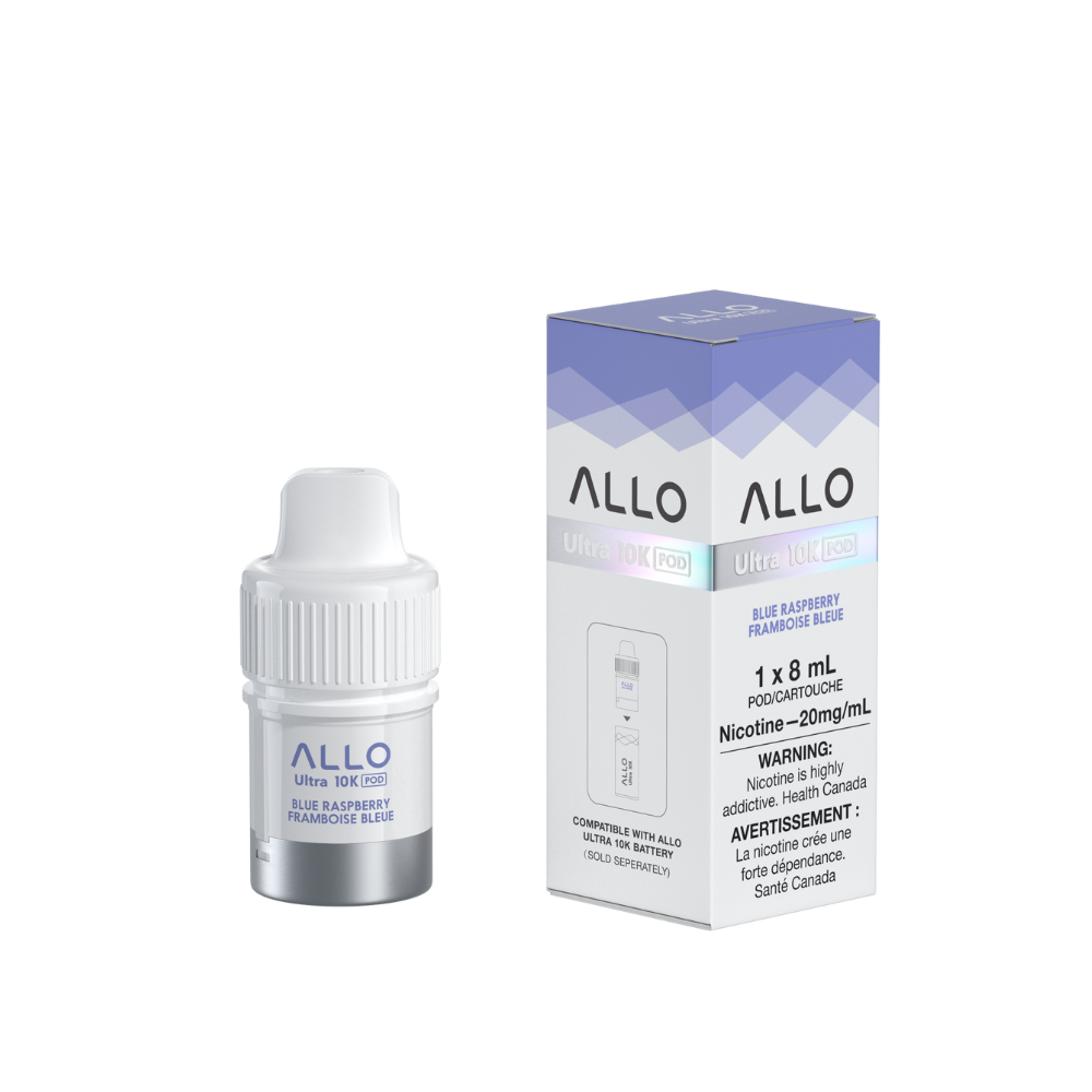 Allo Ultra 10K Puffs Hybrid - Pods - BLUE RASPBERRY