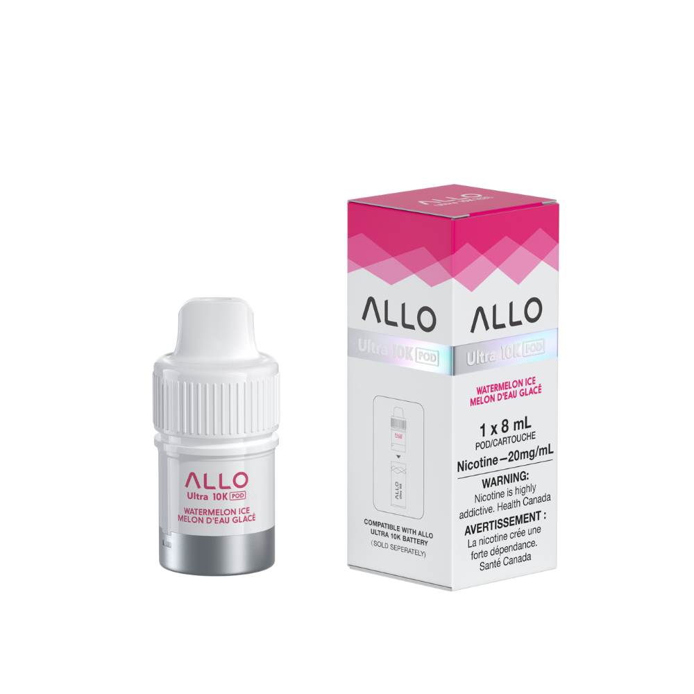 Allo Ultra 10K Puffs Hybrid - Pods - WATERMELON ICE