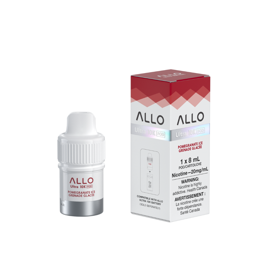 Allo Ultra 10K Puffs Hybrid - Pods - POMEGRANATE ICE