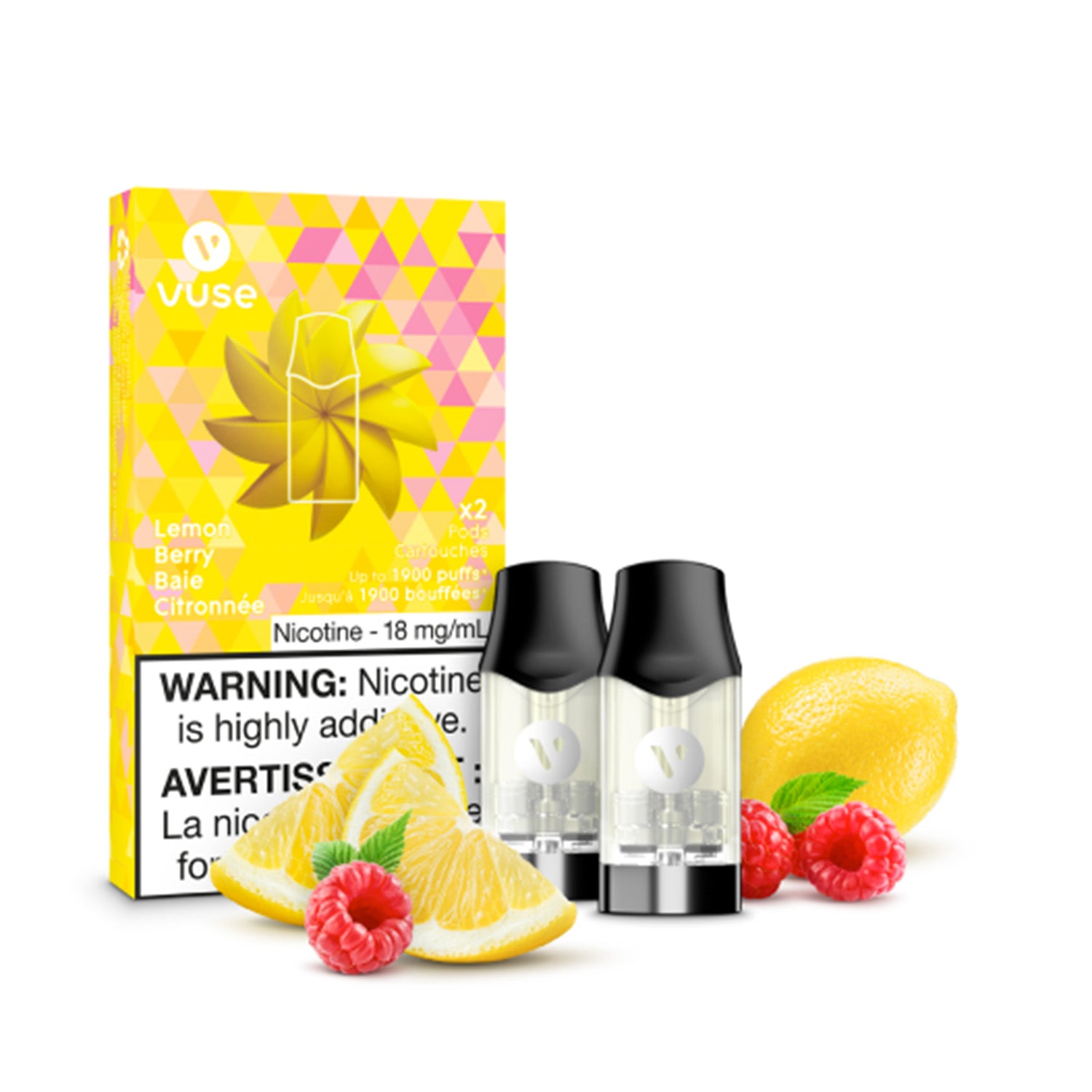 VUSE - BAIE CITRON 18MG/ML