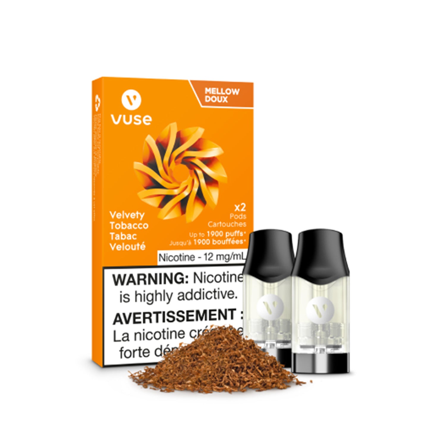 VUSE - VELVETY TOBACCO 12MG/ML