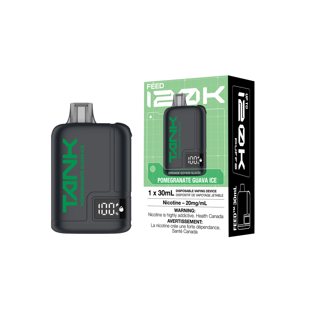 FEED TANK 120K - POMEGRANATE GUAVA ICE