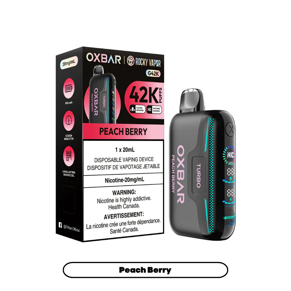 OXBAR 42K- PEACH BERRY