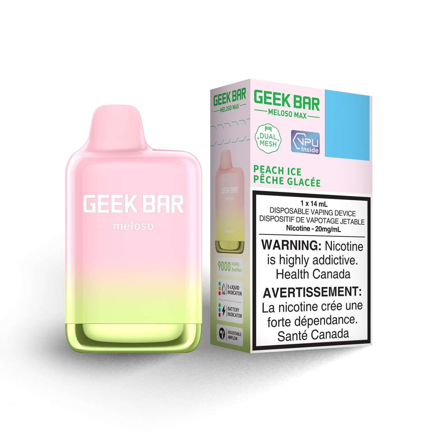 Achetez GEEK BAR 9000 - PEACH ICE - Vape Online bas prix Clutch Vape Achetez GEEK BAR 9000 - PEACH ICE - Vape Online bas prix Clutch Vape