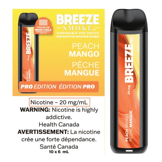 BREEZE PRO - PEACH MANGO - Clutch Vape