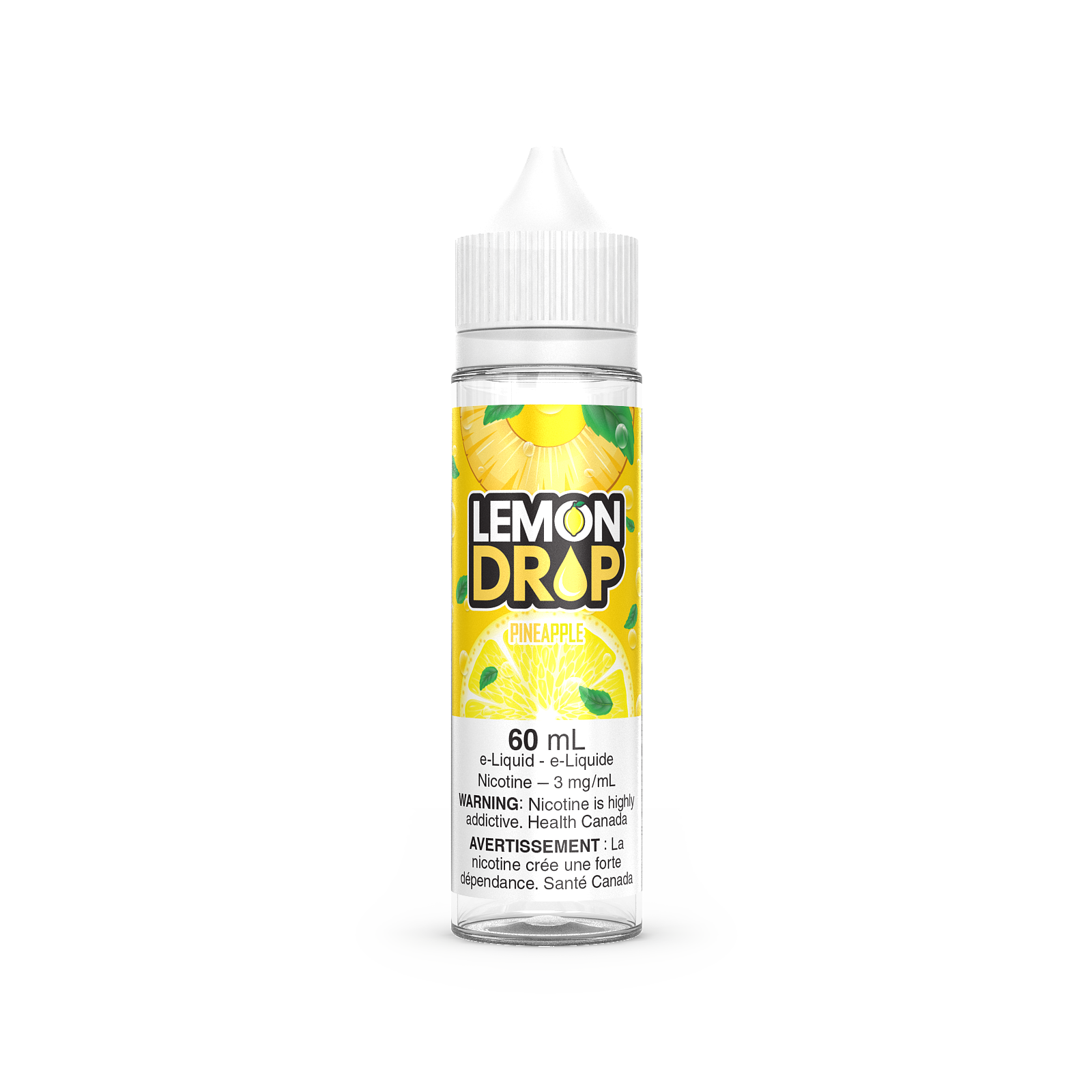 LEMON DROP - FREEBASE 0MG/ML - PINEAPPLE