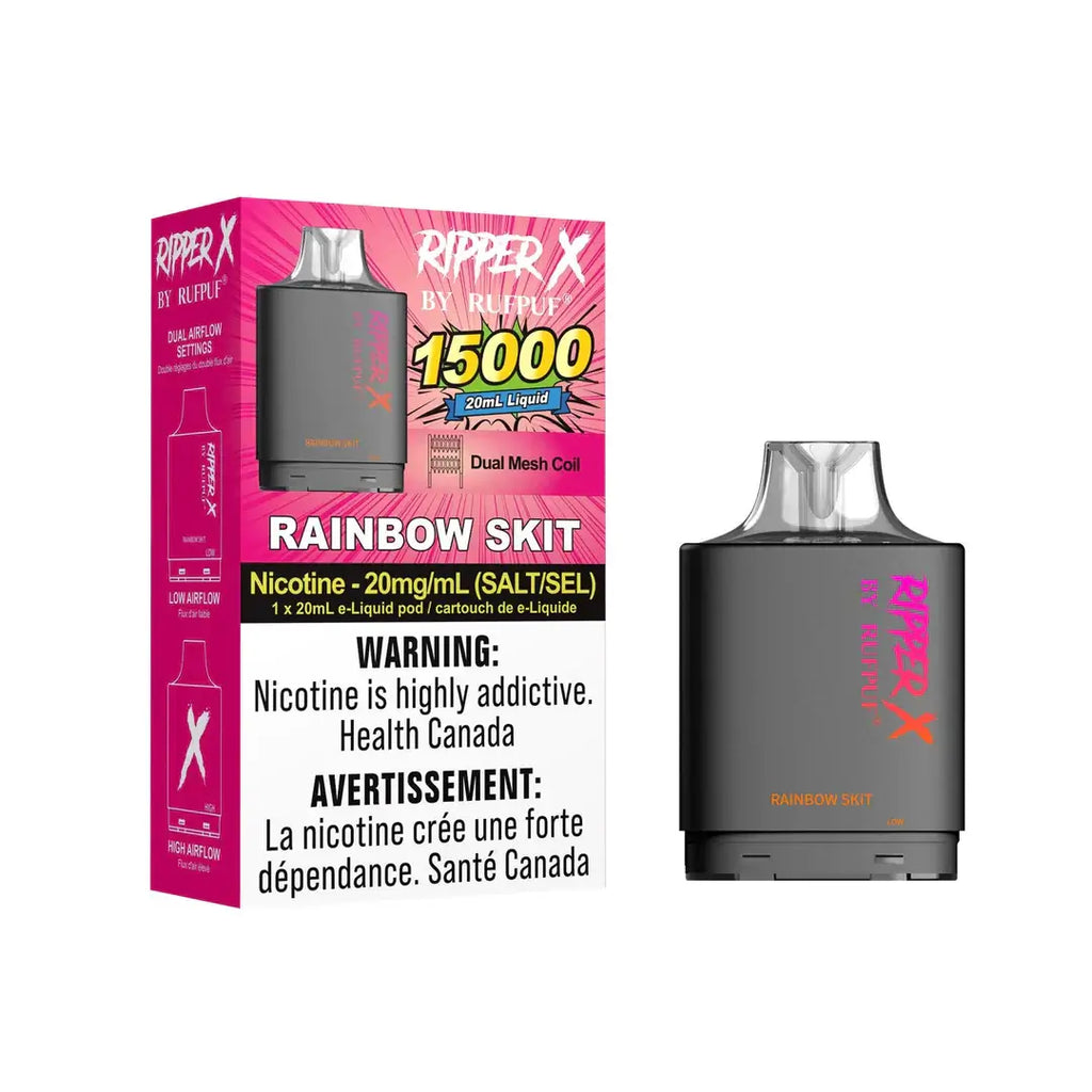 Buy Cheap RUFPUF RIPPER X 15K-RAINBOW SKIT - Vape Online – Clutch Vape
