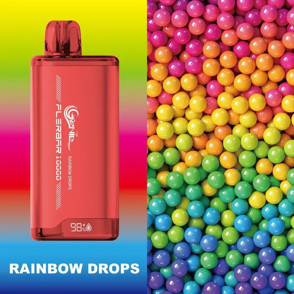 Buy Cheap FLERBAR GENIR 10000- RAINBOW DROPS - Vape Online Clutch Vape Buy Cheap FLERBAR GENIR 10000- RAINBOW DROPS - Vape Online Clutch Vape
