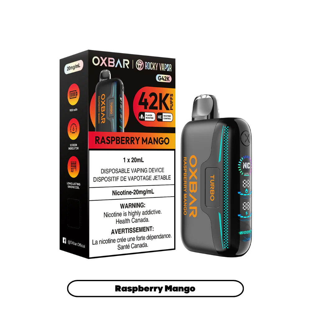 OXBAR 42K- RASPBERRY MANGO