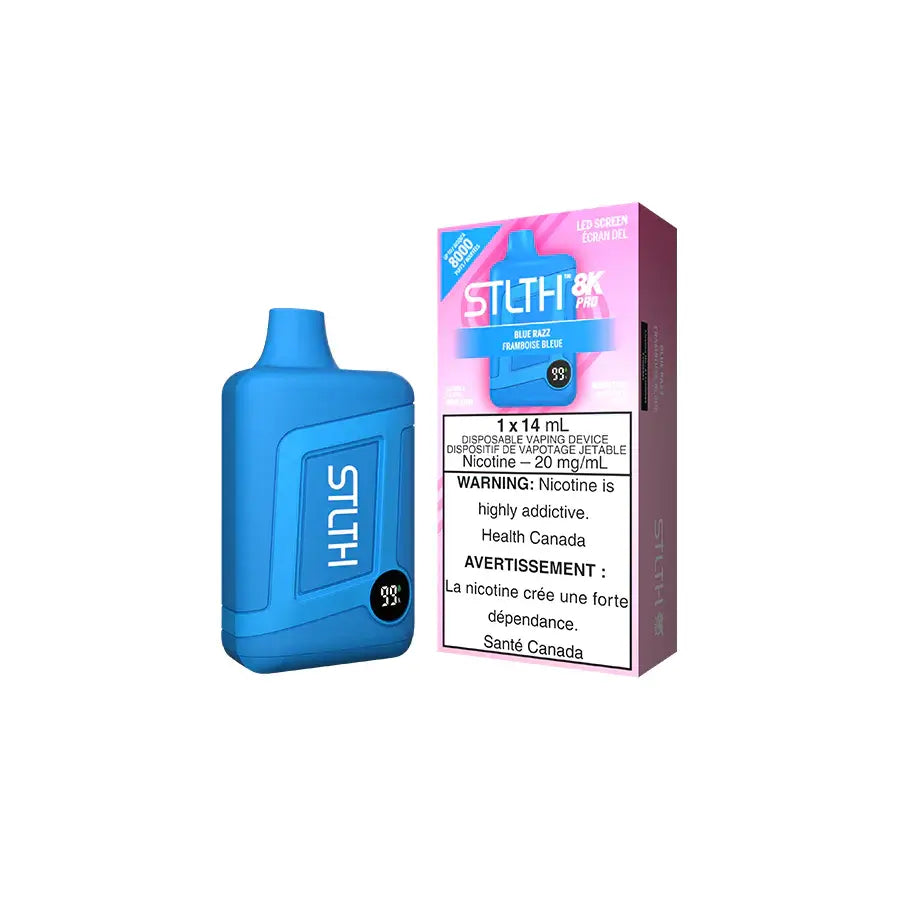 STLTH 8K PRO- BLUR RAZZ Clutch Vape STLTH 8K PRO- BLUR RAZZ Clutch Vape