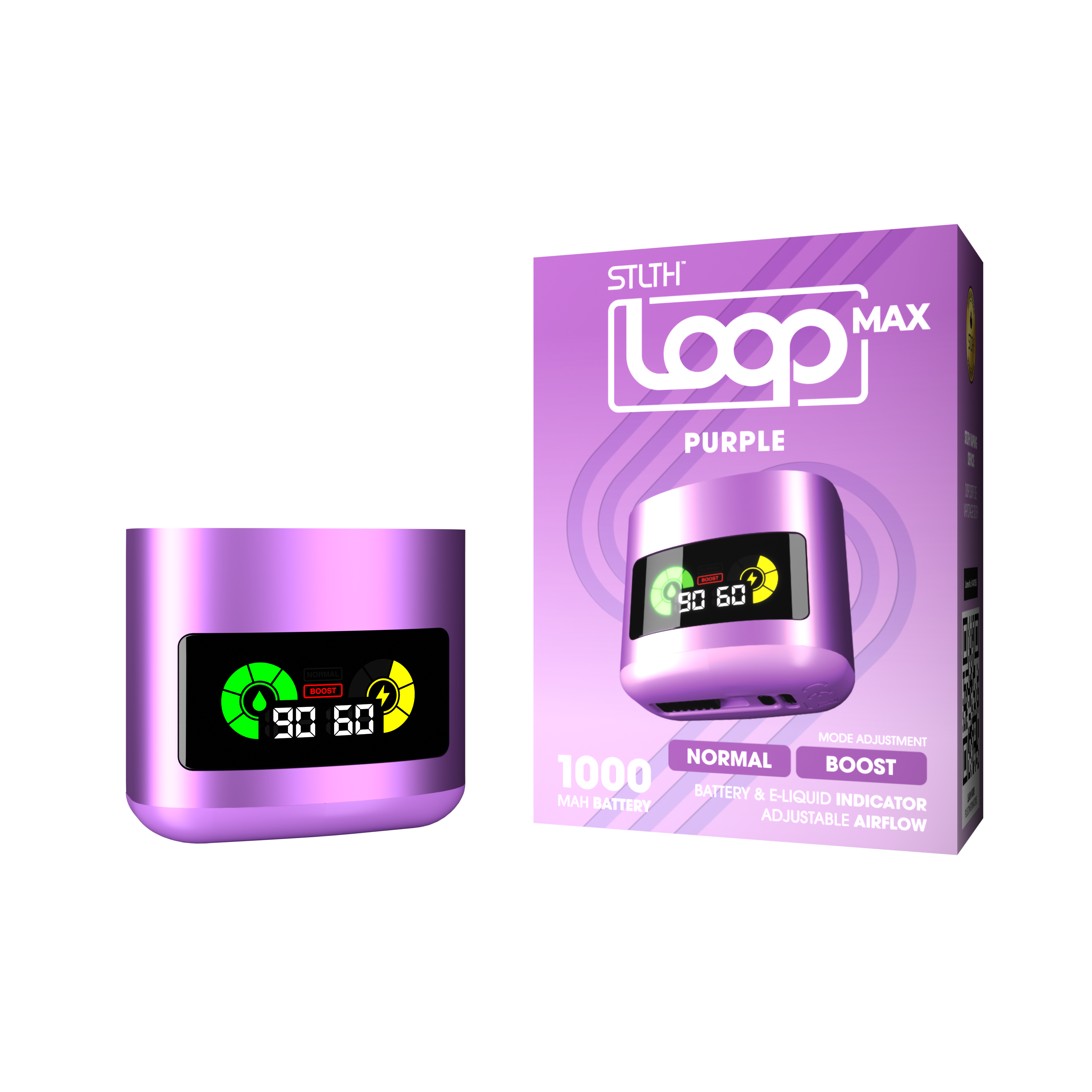 STLTH LOOP MAX BATTERY - PURPLE