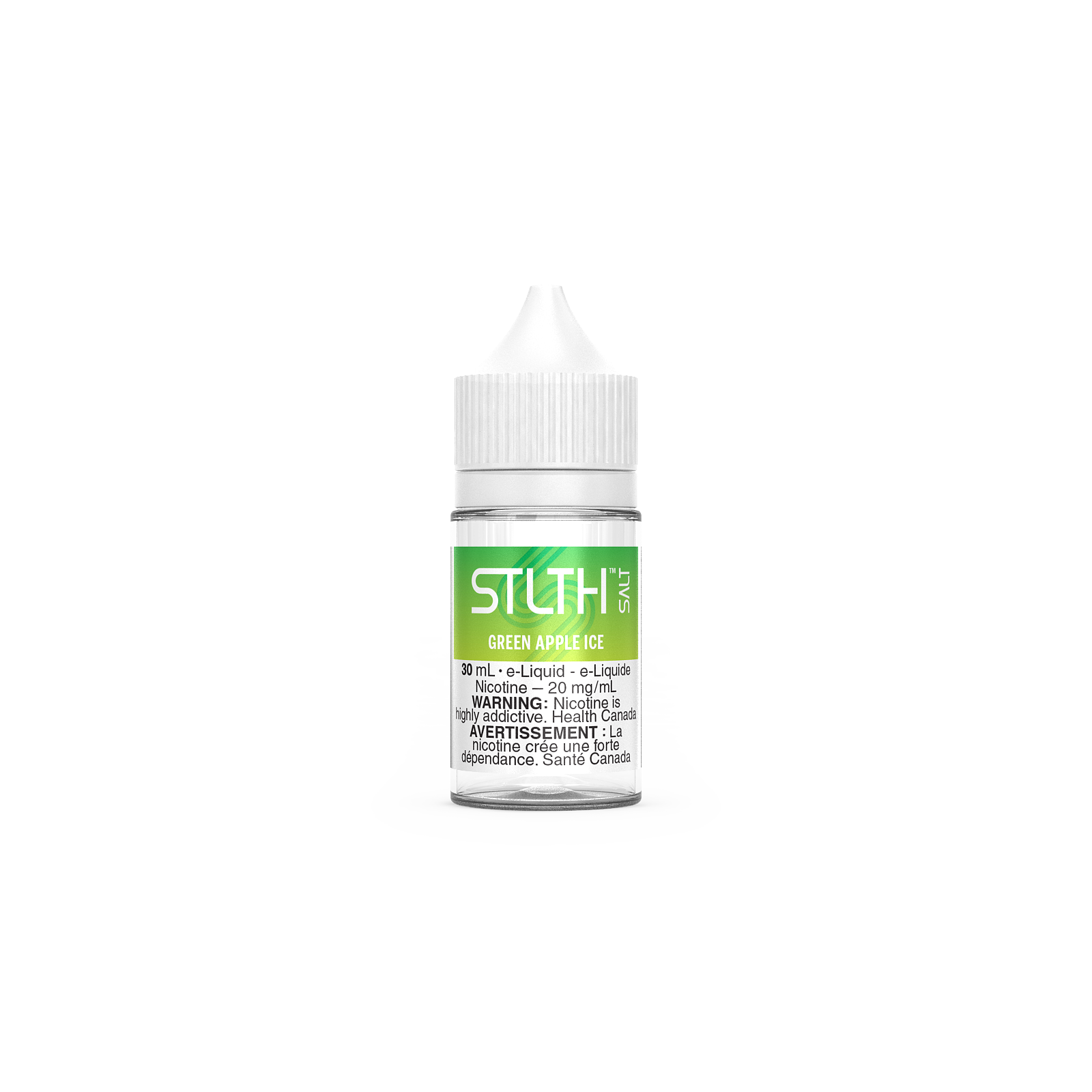 STLTH  - SALT 20MG 30ML - GREEN APPLE ICE