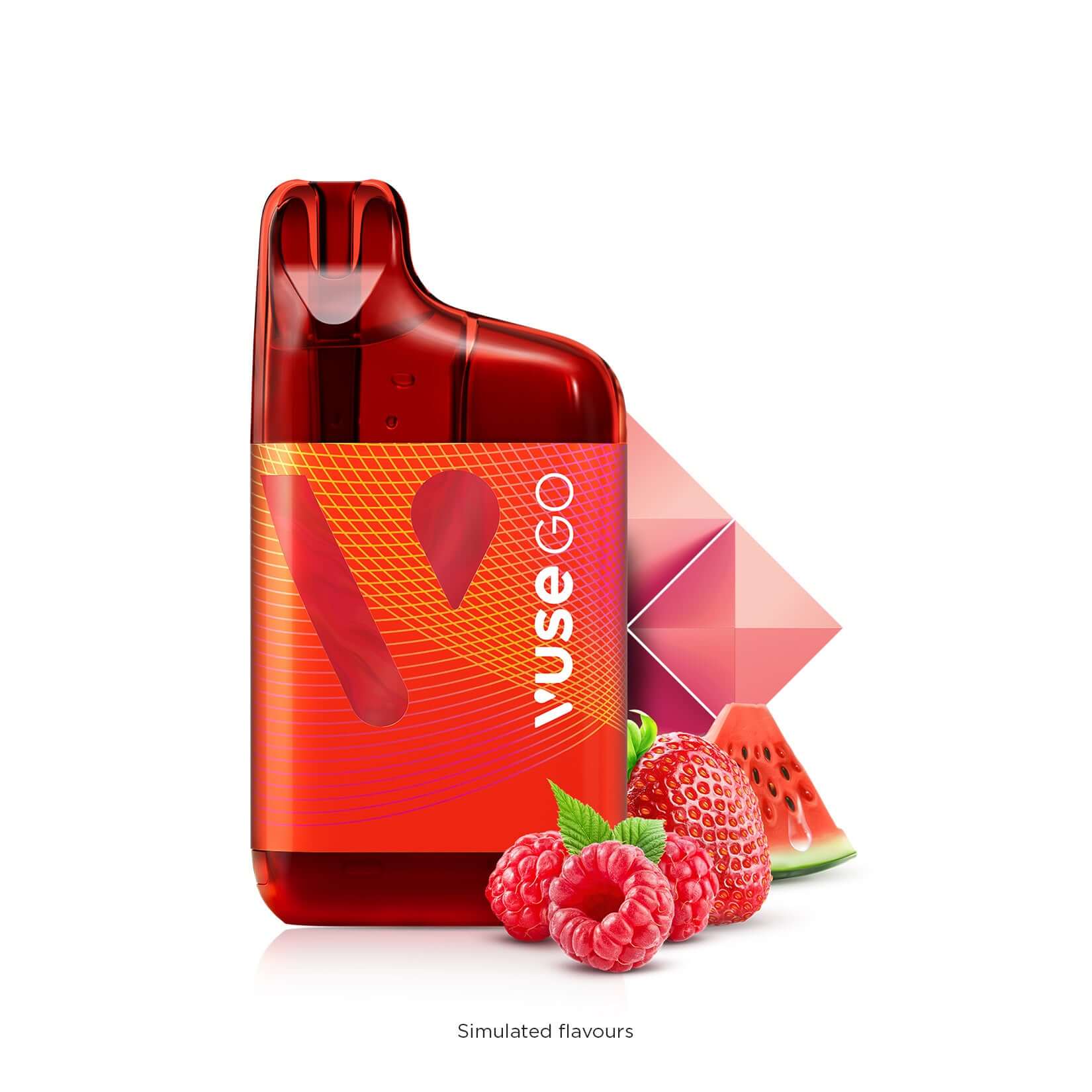 VUSE GO 5000 - BERRY WATERMELON Clutch Vape VUSE GO 5000 - BERRY WATERMELON Clutch Vape