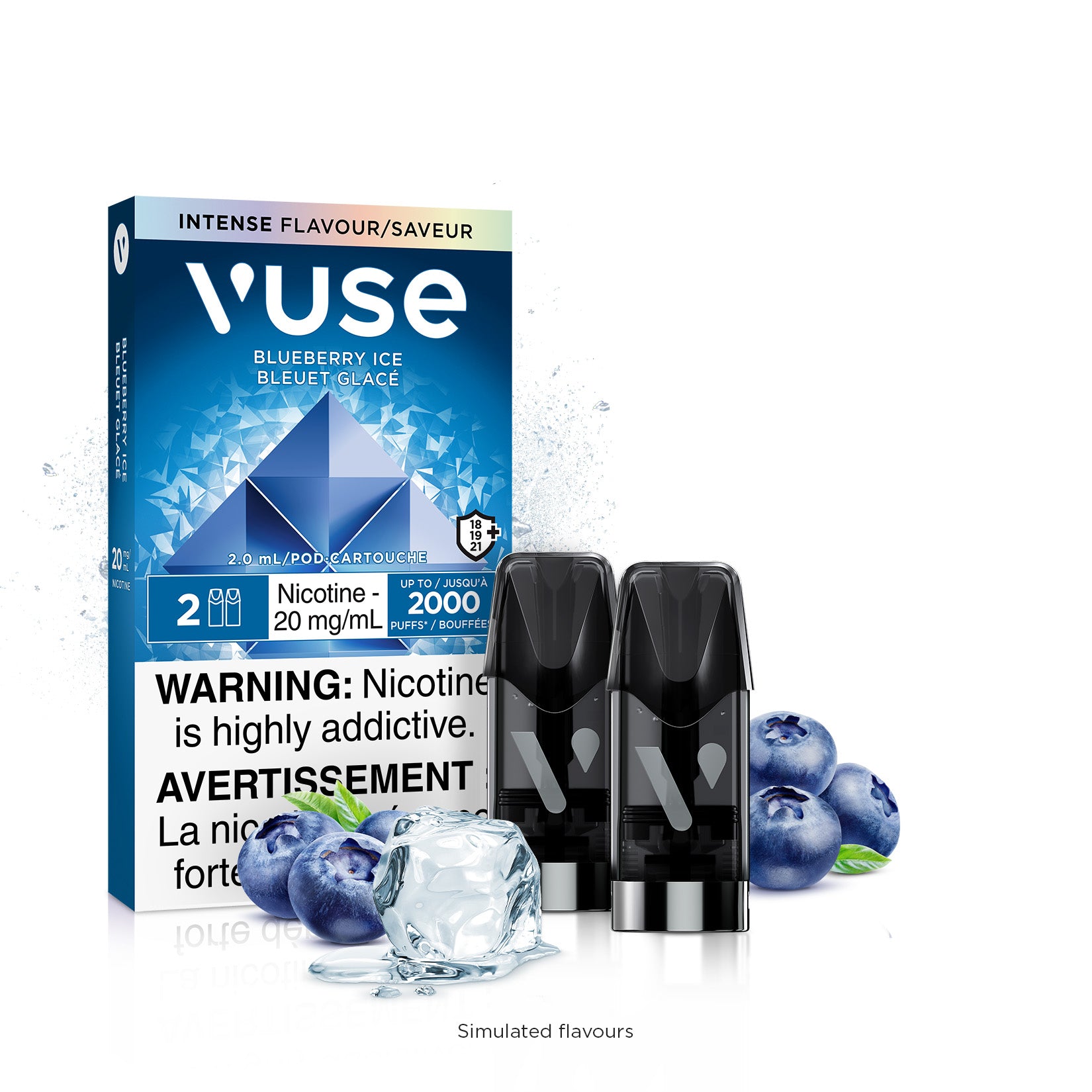 VUSE - GLACE AUX BLEUETS 20MG/ML