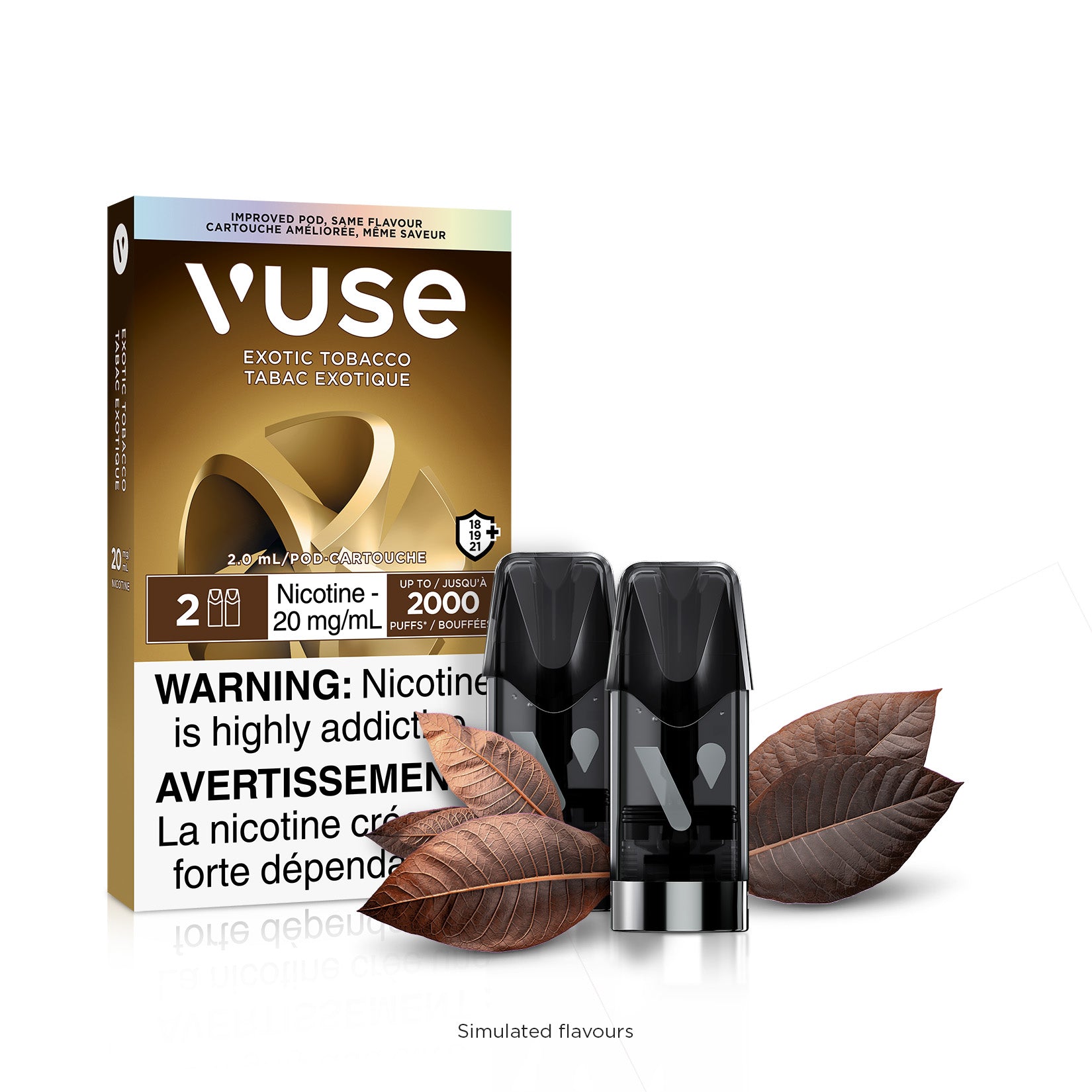 VUSE - TABAC EXOTIQUE 20MG/ML