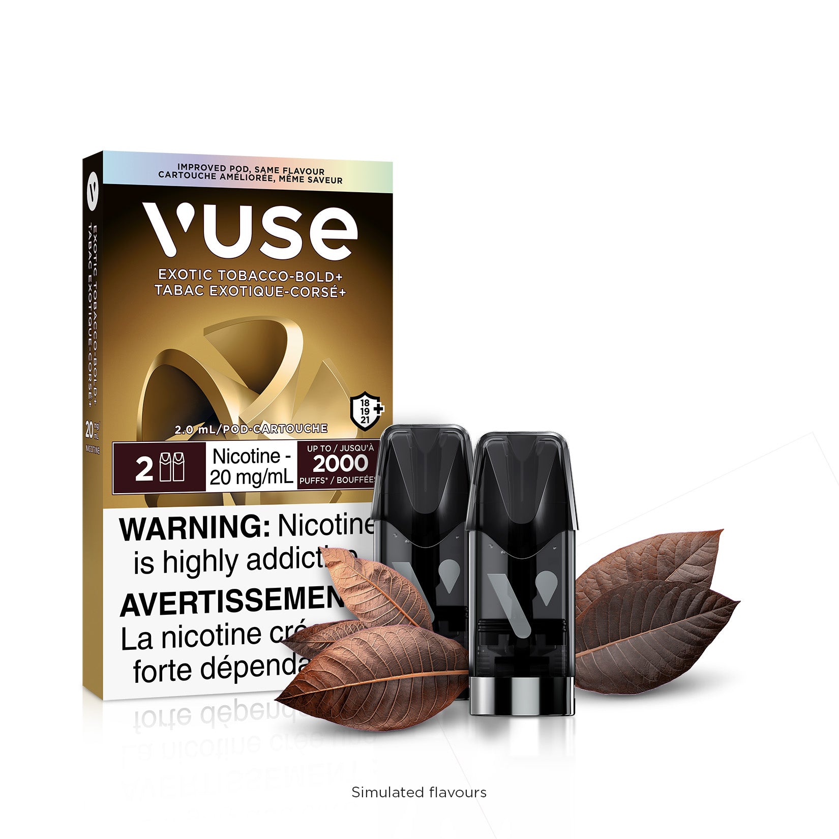 VUSE- EXOTIC TOBACCO 20MG/ML BOLD