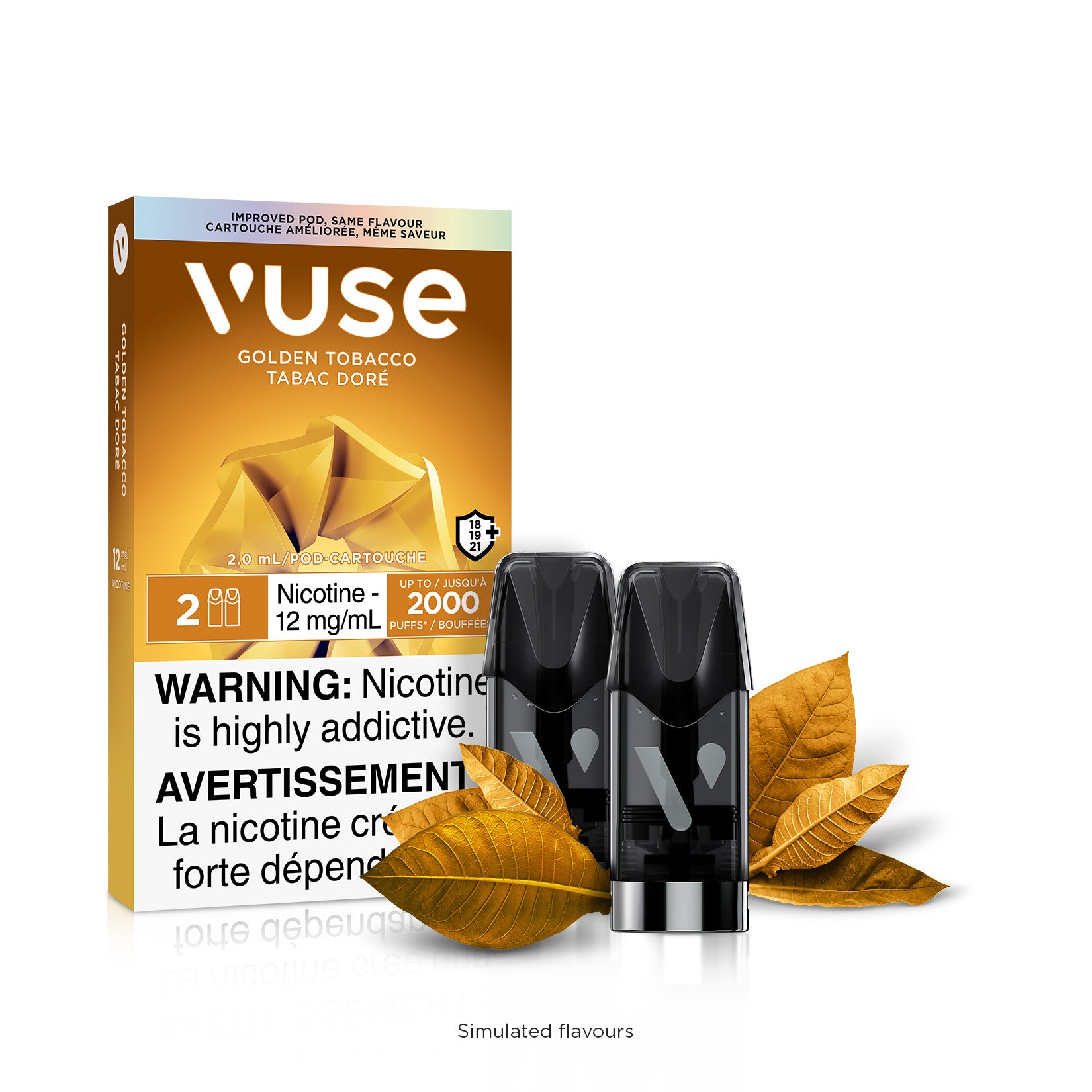 VUSE - GOLDEN TOBACCO 12MG/ML