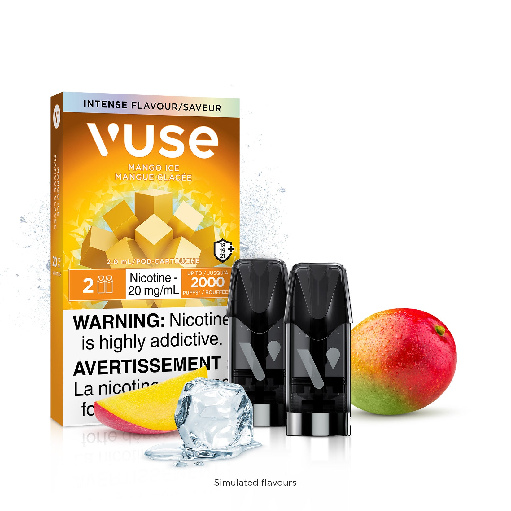 VUSE - GLACE À LA MANGUE 20MG/ML