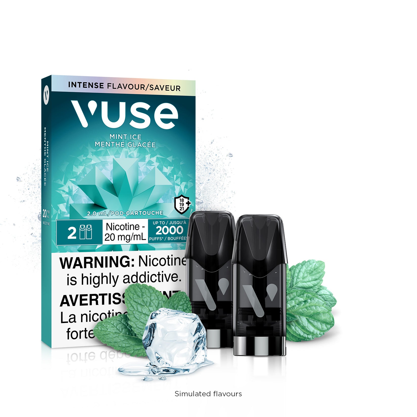 VUSE - GLACE À LA MENTHE 20MG/ML