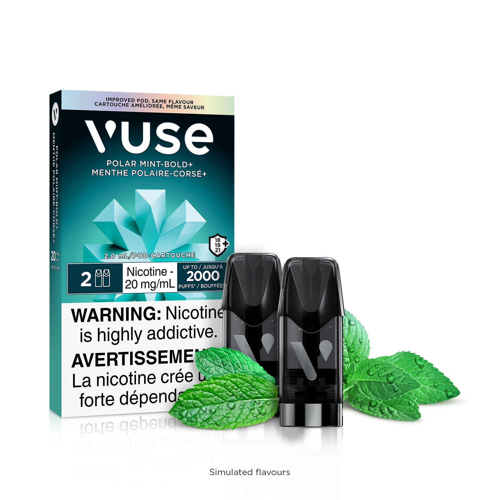 VUSE- POLAR MINT 20MG/ML BOLD