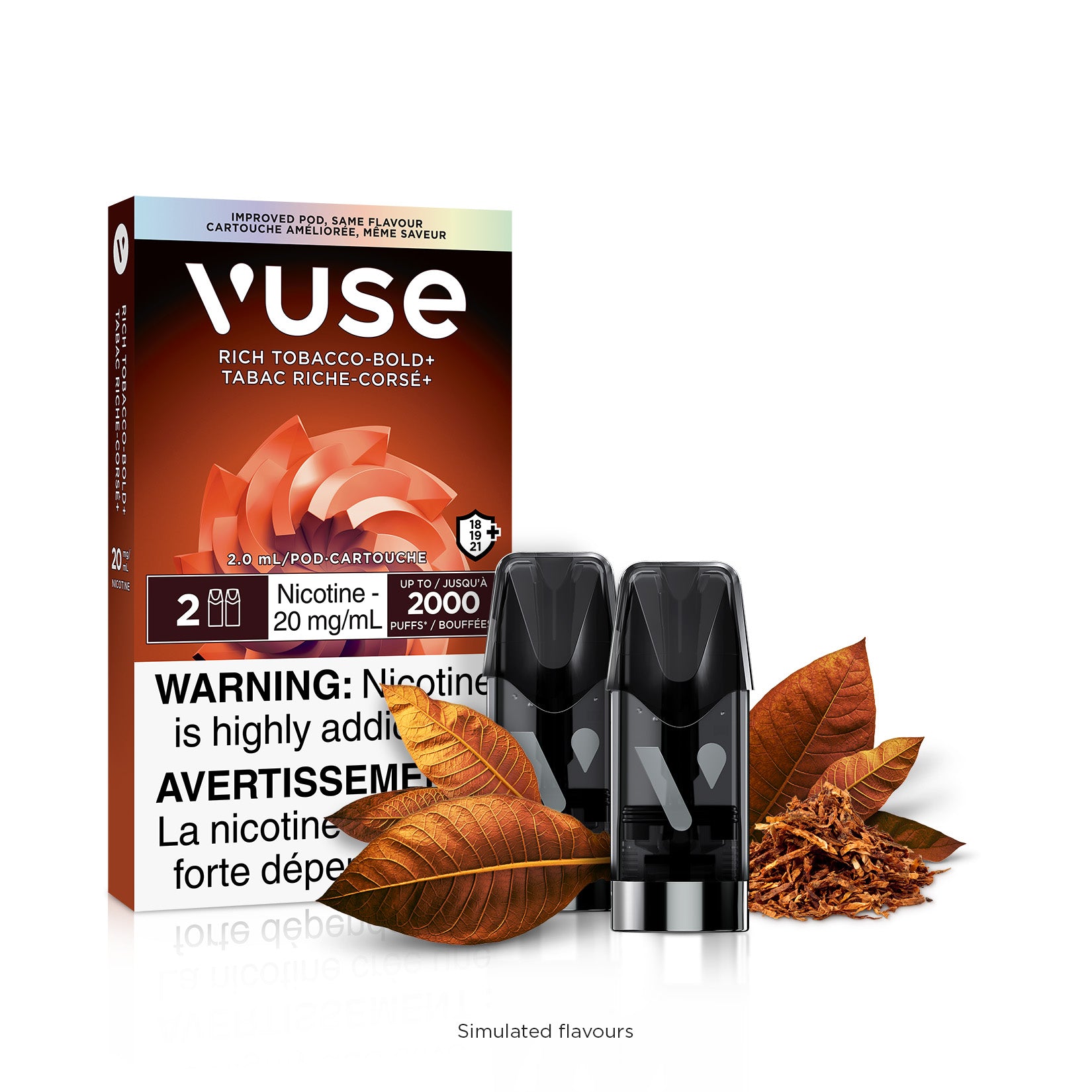 VUSE - TABAC RICHE 20MG/ML