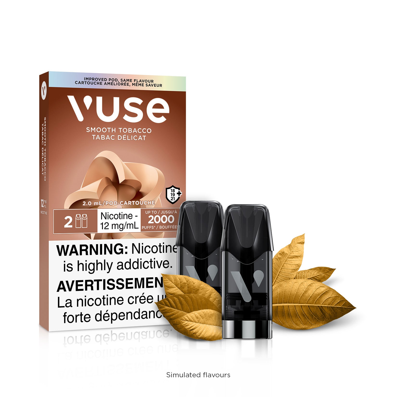 VUSE- SMOOTH TOBACCO 12MG/ML