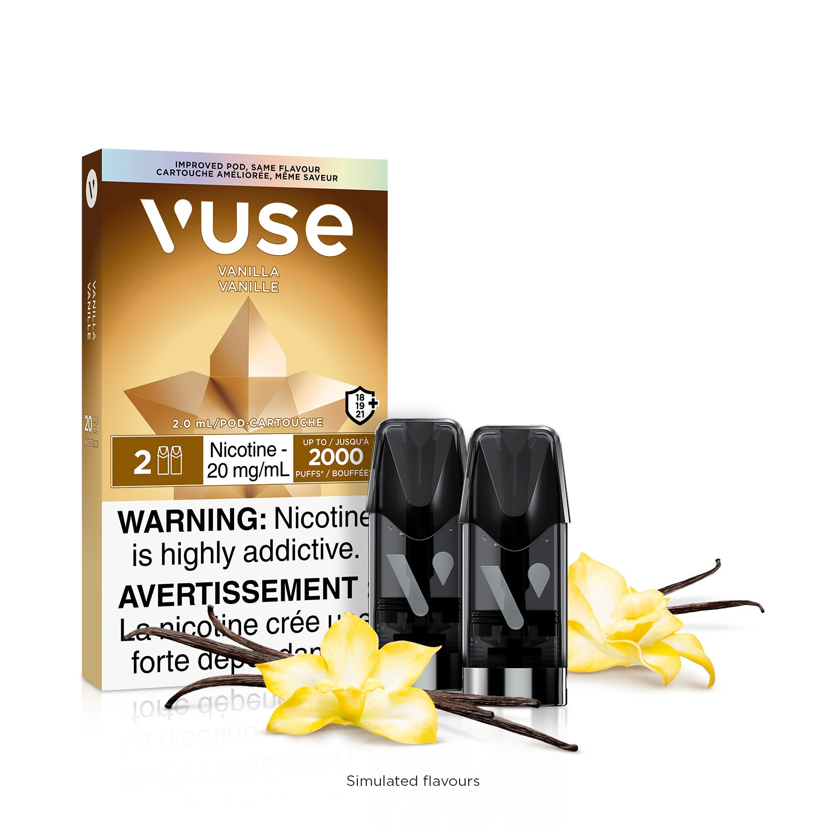 VUSE - VANILLA 20MG/ML