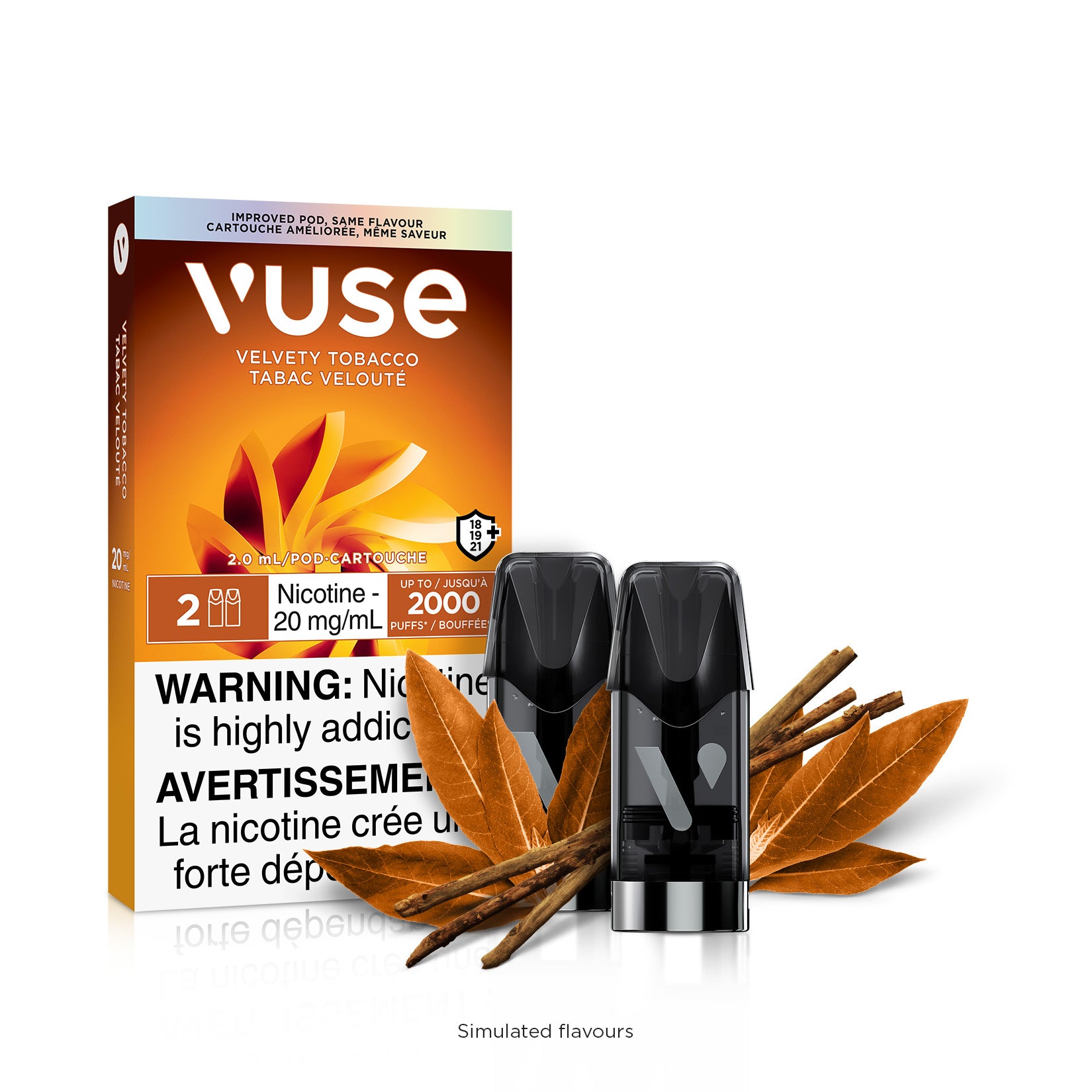 VUSE - TABAC VELOUTÉ 20MG/ML