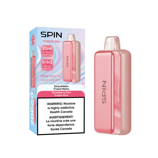 SPIN FUSION 20K - Strawmelon + Strawberry Kiwi