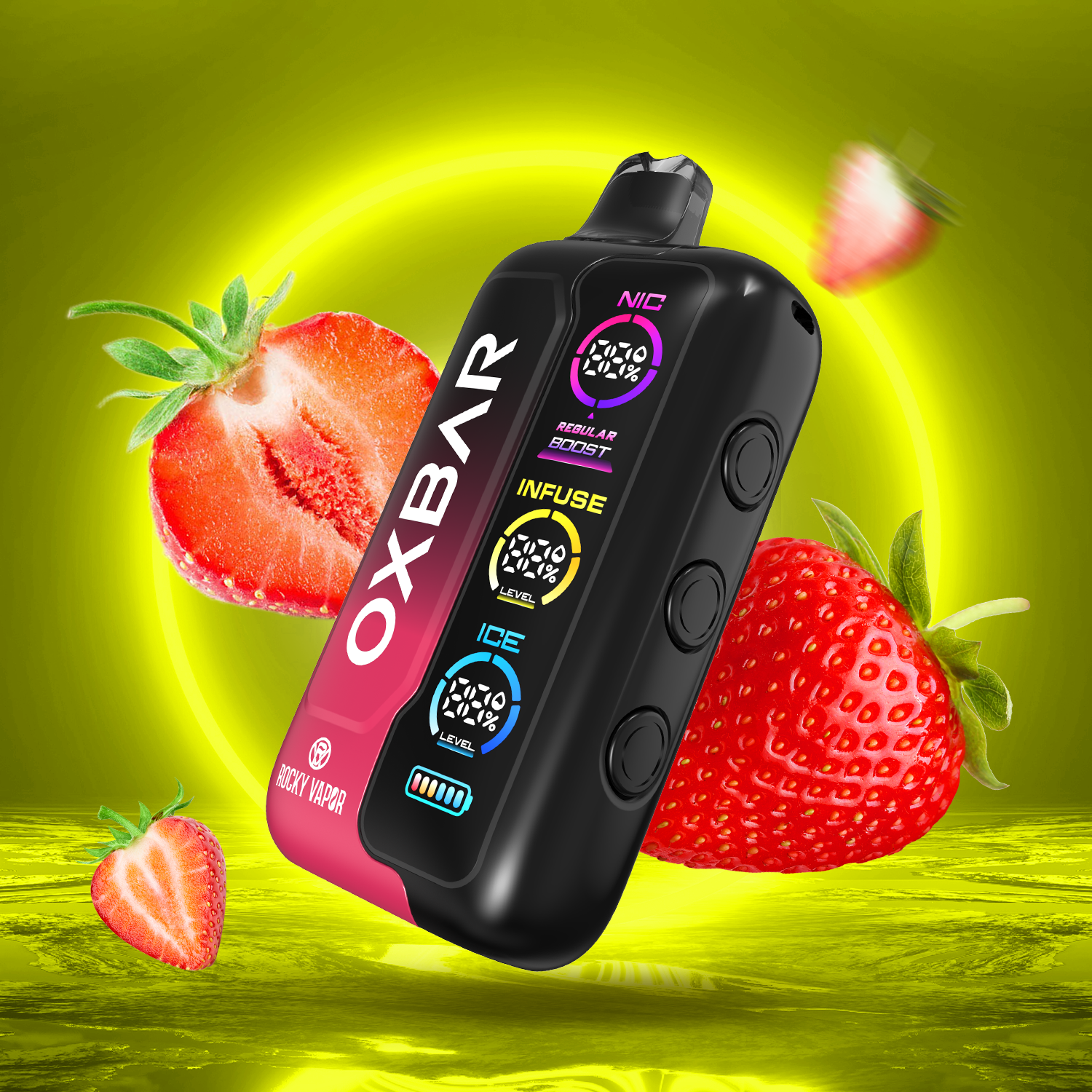 OXBAR TRI FUSION - STRAWBERRY H