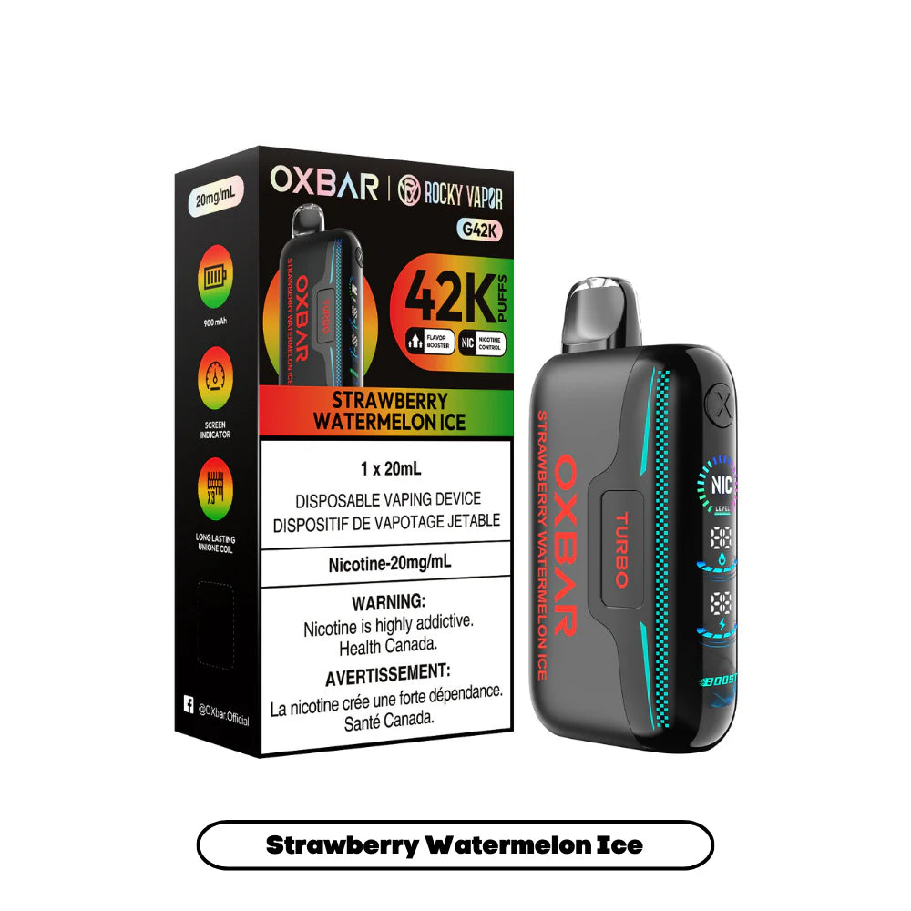 OXBAR 42K- STRAWBERRY WATERMELON ICE