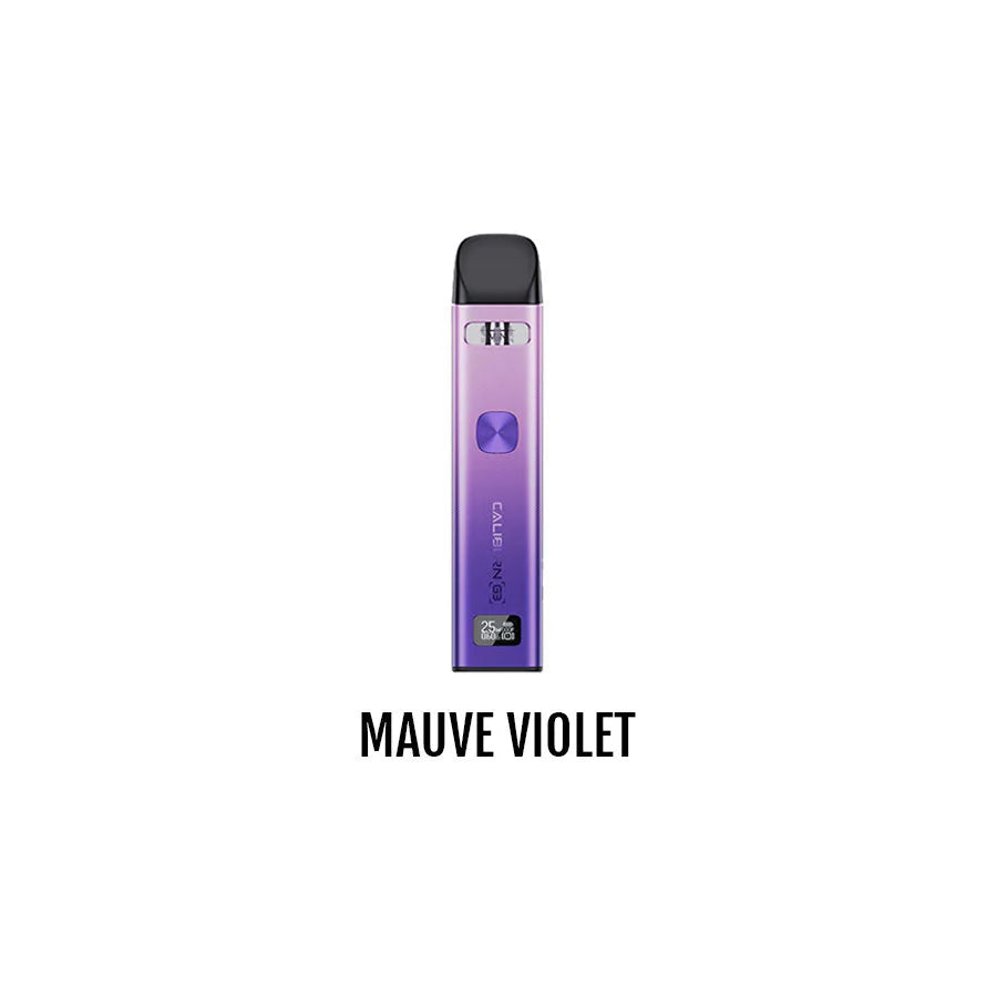 UWELL CALIBURN G3 Kit in mauve violet color, compact and stylish vaping device for flavorful experiences.