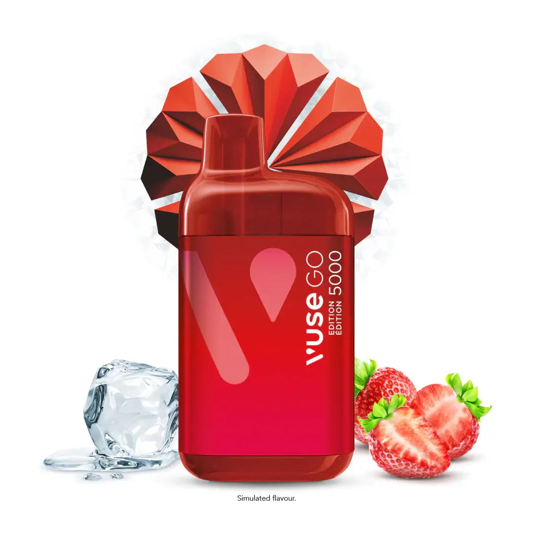VUSE GO 5000 - STRAWBERRY ICE Clutch Vape VUSE GO 5000 - STRAWBERRY ICE Clutch Vape