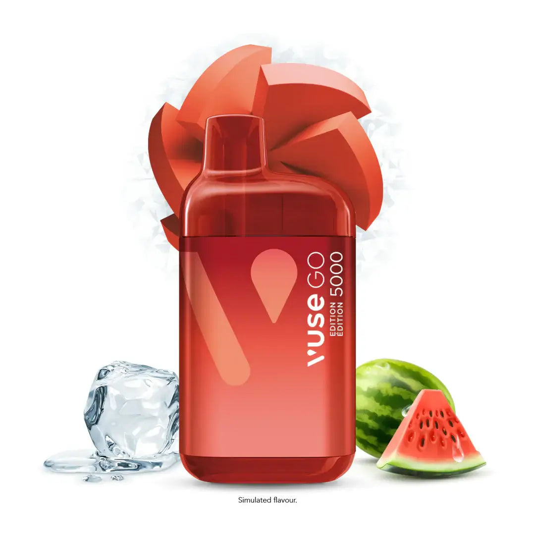 VUSE GO 5000 - WATERMELON ICE Clutch Vape VUSE GO 5000 - WATERMELON ICE Clutch Vape