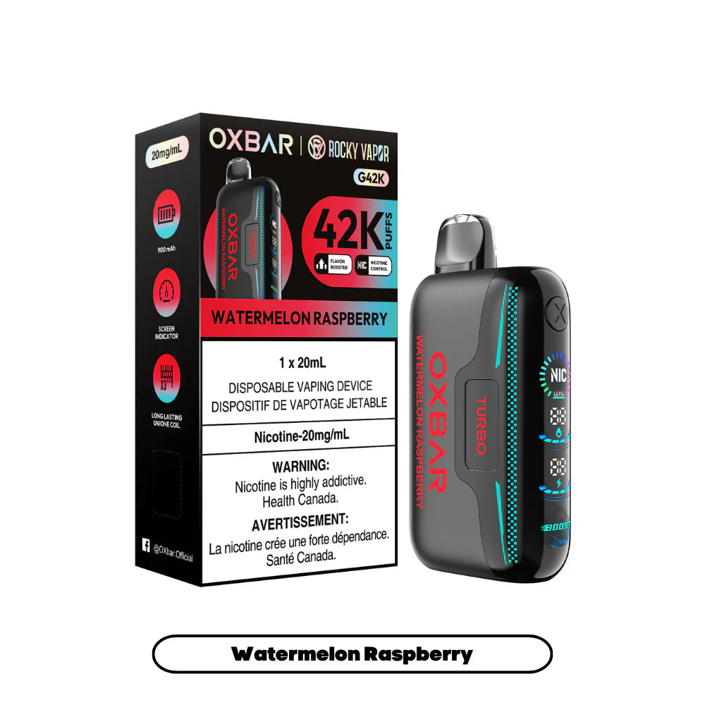 OXBAR 42K- WATERMELON RASPBERRY