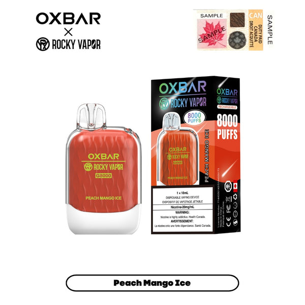OXBAR G-8000-PEACH MANGO ICE