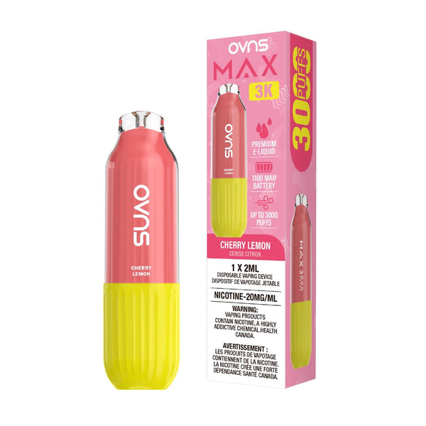 OVNS MAX 3K S5- CHERRY LEMON  Clutch Vape