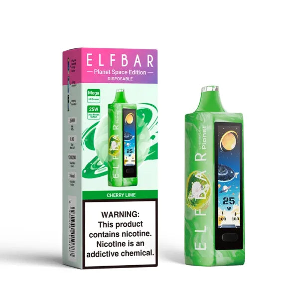 ELFBAR PLANET 25k 50 MG/ML - CHERRY LIME