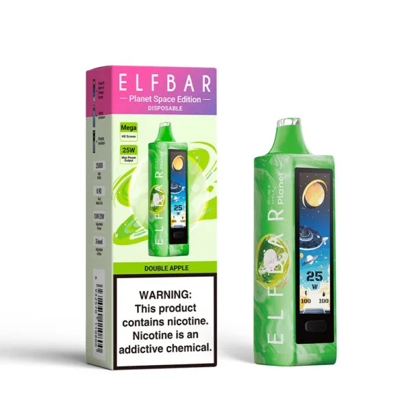 ELFBAR PLANET 25k 50 MG/ML - DOUBLE APPLE