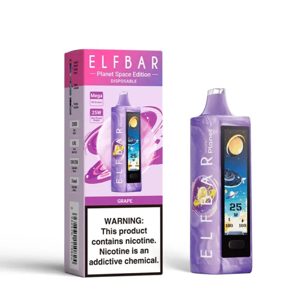 ELFBAR PLANET 25k 50 MG/ML - GRAPE