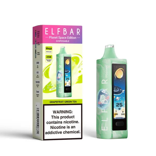 ELFBAR PLANET 25k 50 MG/ML - GRAPEFRUIT GREEN TEA