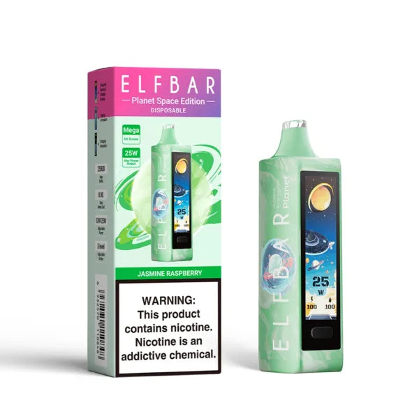 ELFBAR PLANET 25k 50 MG/ML - JASMINE RASPBERRY