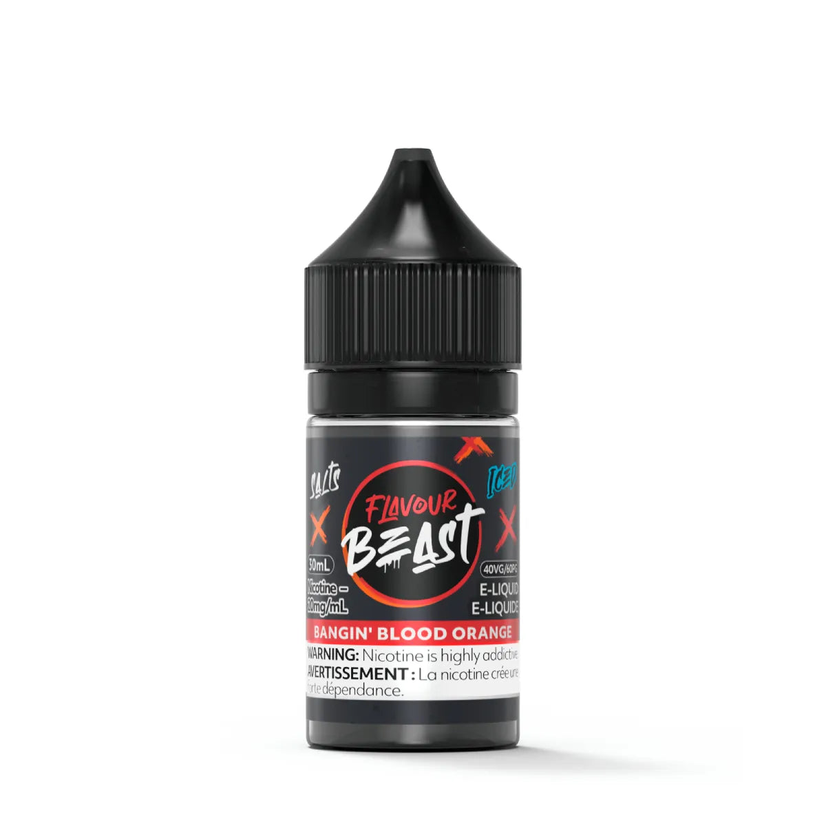 FLAVOUR BEAST SALT 20MG/ML-BANGIN' BLOOD ORANGE - Clutch Vape